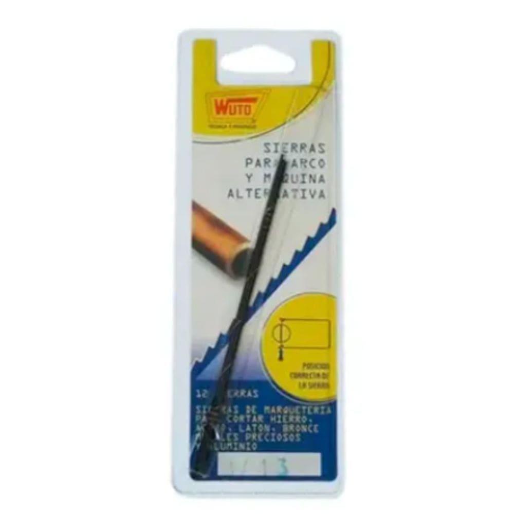Lamina S Tico-Tico 130,0Mm X 10D X 0,55Mm X1,20Mm 4/13 Ddbl Wuto
