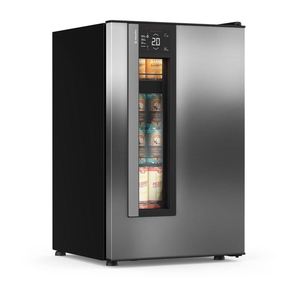 Cervejeira Beer Maxx One Inverter 98l Porta Inox Digital +2 A -6ºc Vn12tpi 220v - Metalfrio 220v
