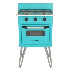 Fogao 2 Bocas Venax Gemini Vetro Verde Gas Glp