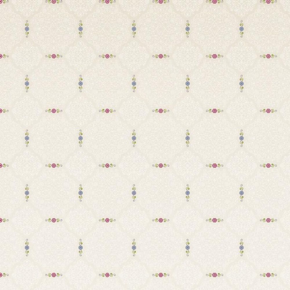 Papel De Parede Arabesco Flores Adesivo Lavavel Sala Quarto