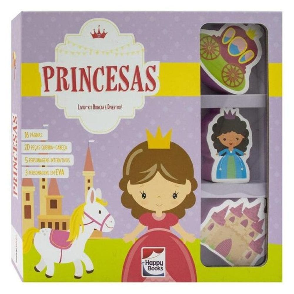Livro Brincar É Divertido! Princesas