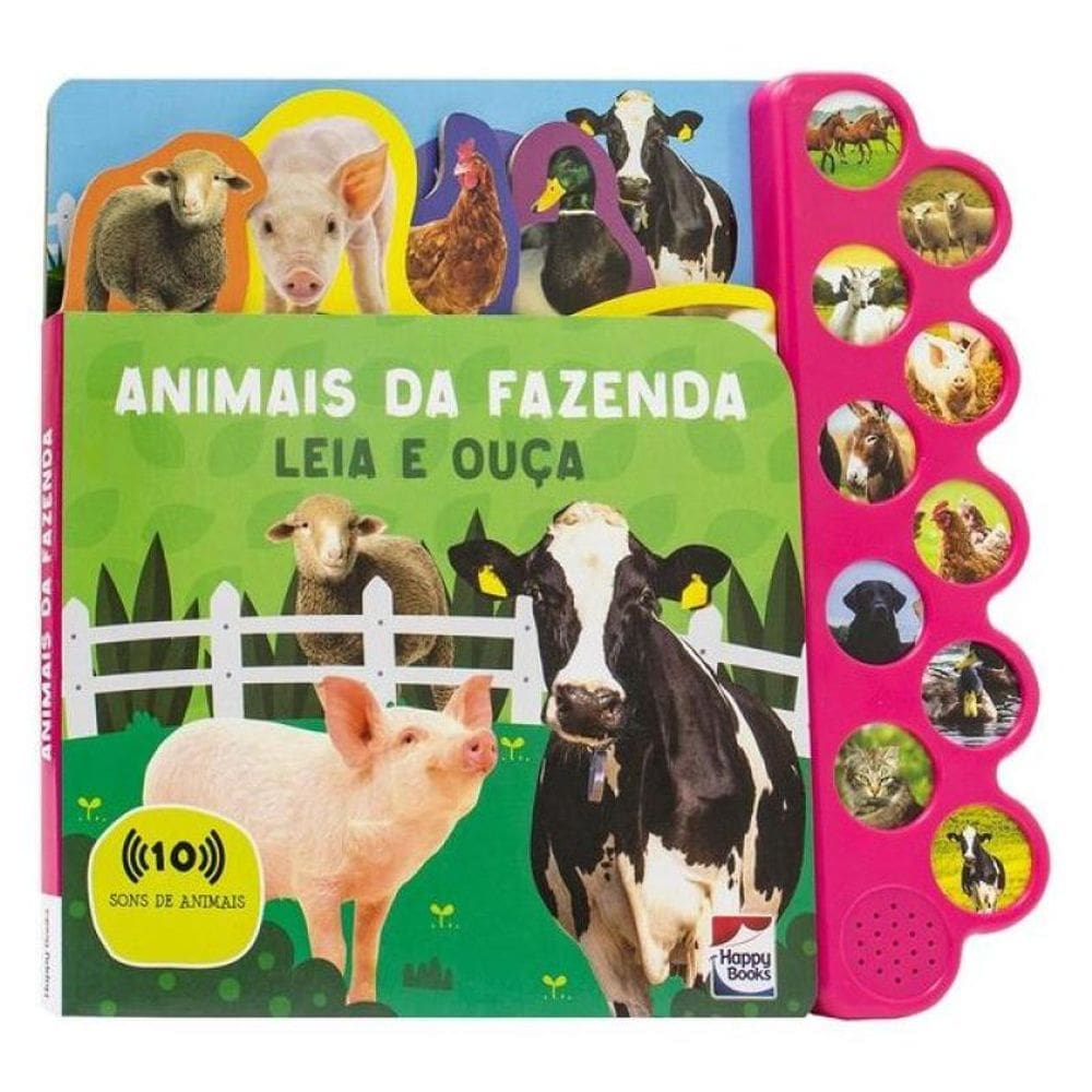 Leia E Ouça: Animais Da Fazenda