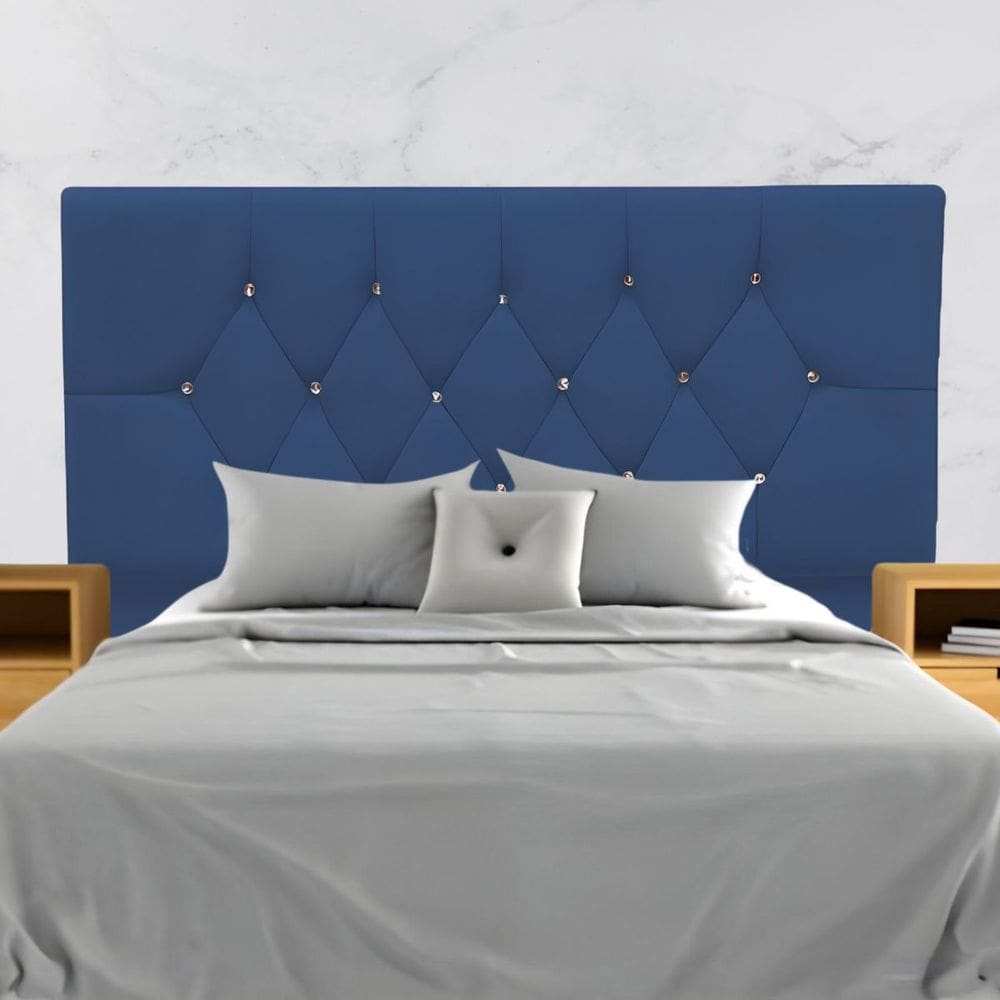 Cabeceira Para Cama Box Estofada Casal 140 cm Suede Madri