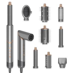 Conjunto de escovas para secador de cabelo Dryship 8 em 1 Air Styler Ionic Foldabl