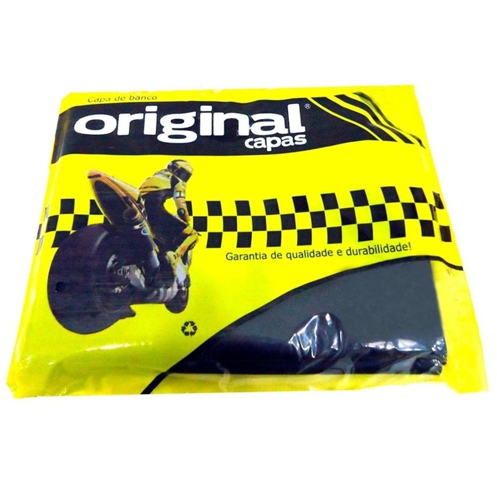 Capa Banco Moto Titan Es Ks Fan 2002 A 2008 Preta Capas Qualidade