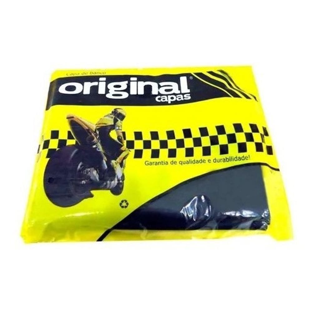 Capa Banco Moto Titan 150 125 Fan Mix Fle 2009 A 2003 Preta