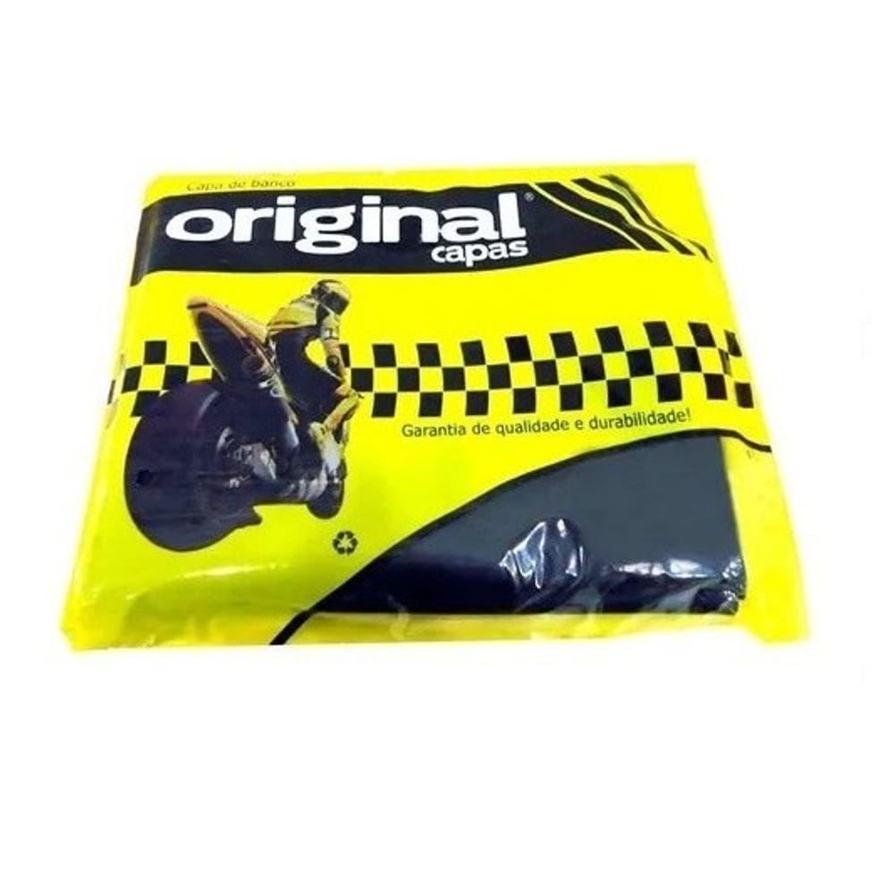 Capa Banco Moto Biz 125/125 2005 A 2008 Preta