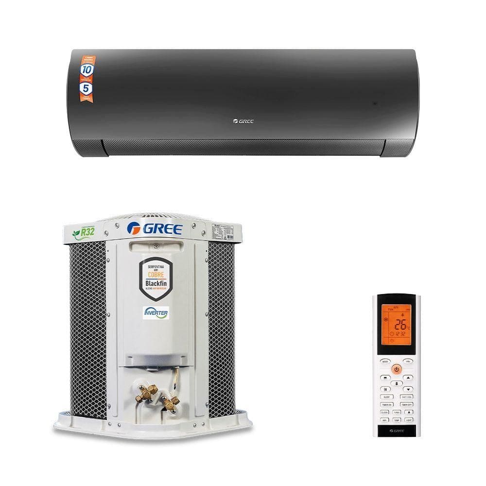 Ar Condicionado Split Hi Wall Gree G-Diamond Auto Inverter 12.000 BTUs Frio 220V R-32