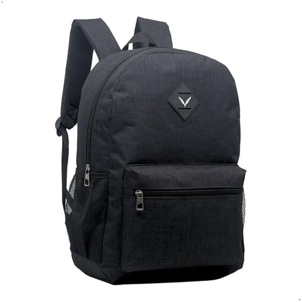 Mochila De Costas Escolar Preta Grande Universitária Yepp
