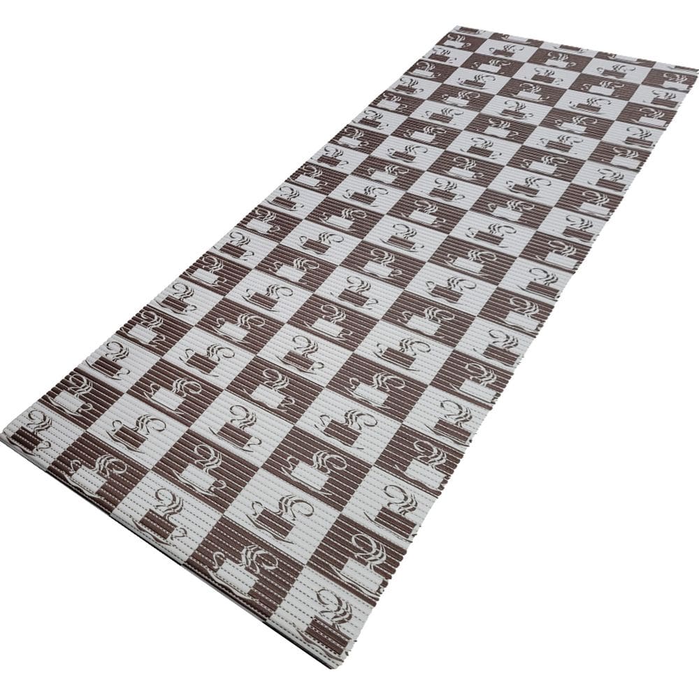 Tapete Passadeira Emborrachado PVC 1 Metro x 45cm Estampa 13