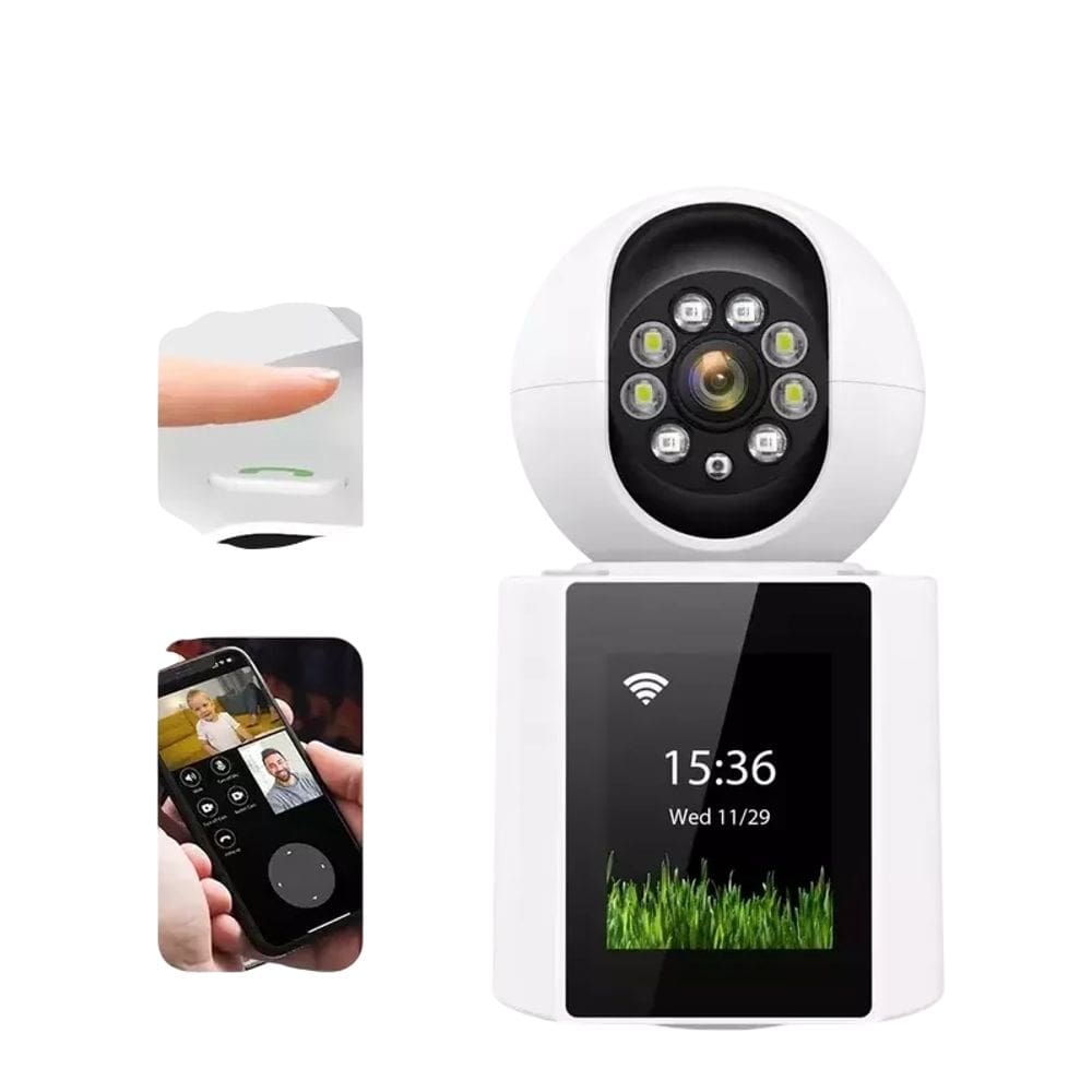 Câmera Wi-fi 4mp Monitor Idosos e Crianças com Vídeochamada