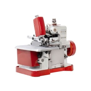 Overlock Semi Industrial-Sun Special Vermelha+Mesa 80 cm