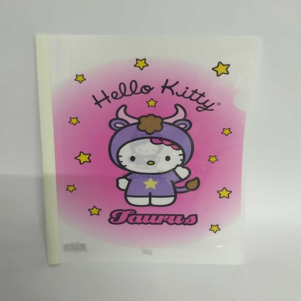 YES Pasta Hello Kitty L A4 Signos Touro com Canaleta