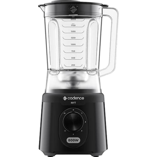 imagem-Liquidificador Cadence Hit Preto - 220v
