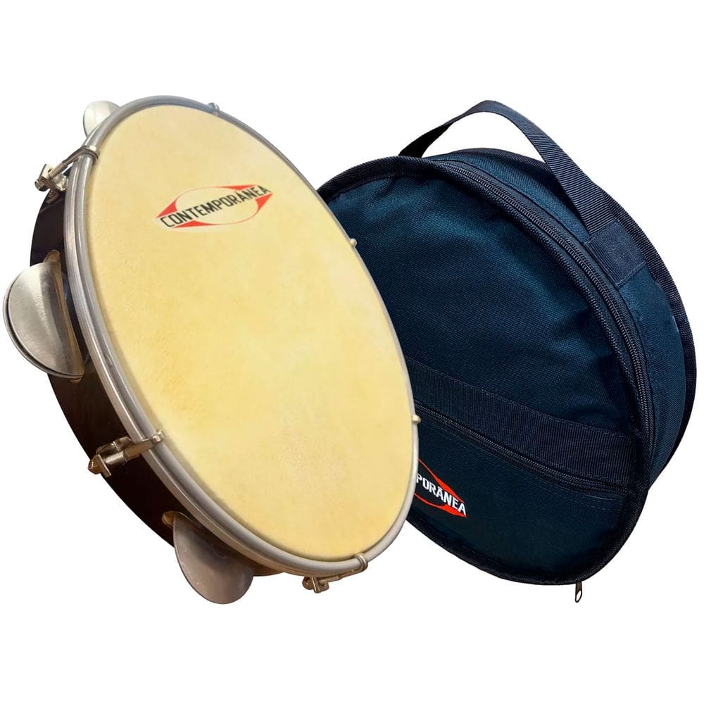 PANDEIRO CONTEMPORANEA MD 10 POL LIGHT 86LT C/ BAG CONTEMPORÂNEA 10"