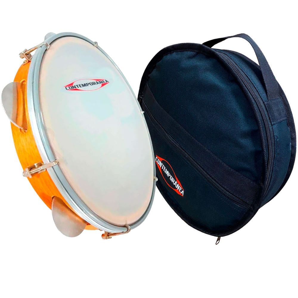 PANDEIRO CONTEMPORANEA MD 10 POL NY LIGHT 82LT C/ BAG CONTEMPORÂNEA 10"