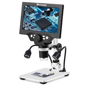 Microscópio digital LCD Highbrain 1200X 12MP para adultos