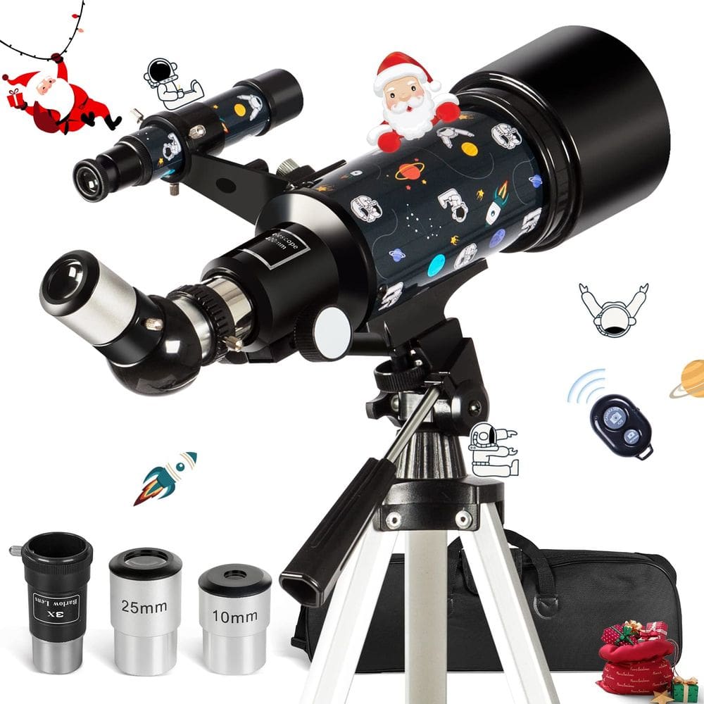 Telescópio FREE SOLDIER para crianças e adultos | Astronomia 70mm