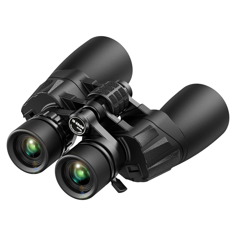Binóculos Zoom EEDABROS 10-30x50 HD para adultos com lente BAK4