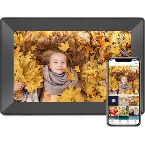 Porta-retratos digital Uhale WiFi HD de 10,1 polegadas 1280x800 IPS