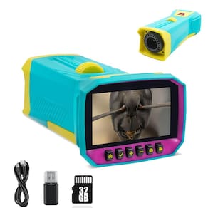 Microscópio digital OIKSPY 800X de ampliação com parafuso IPS de 3”