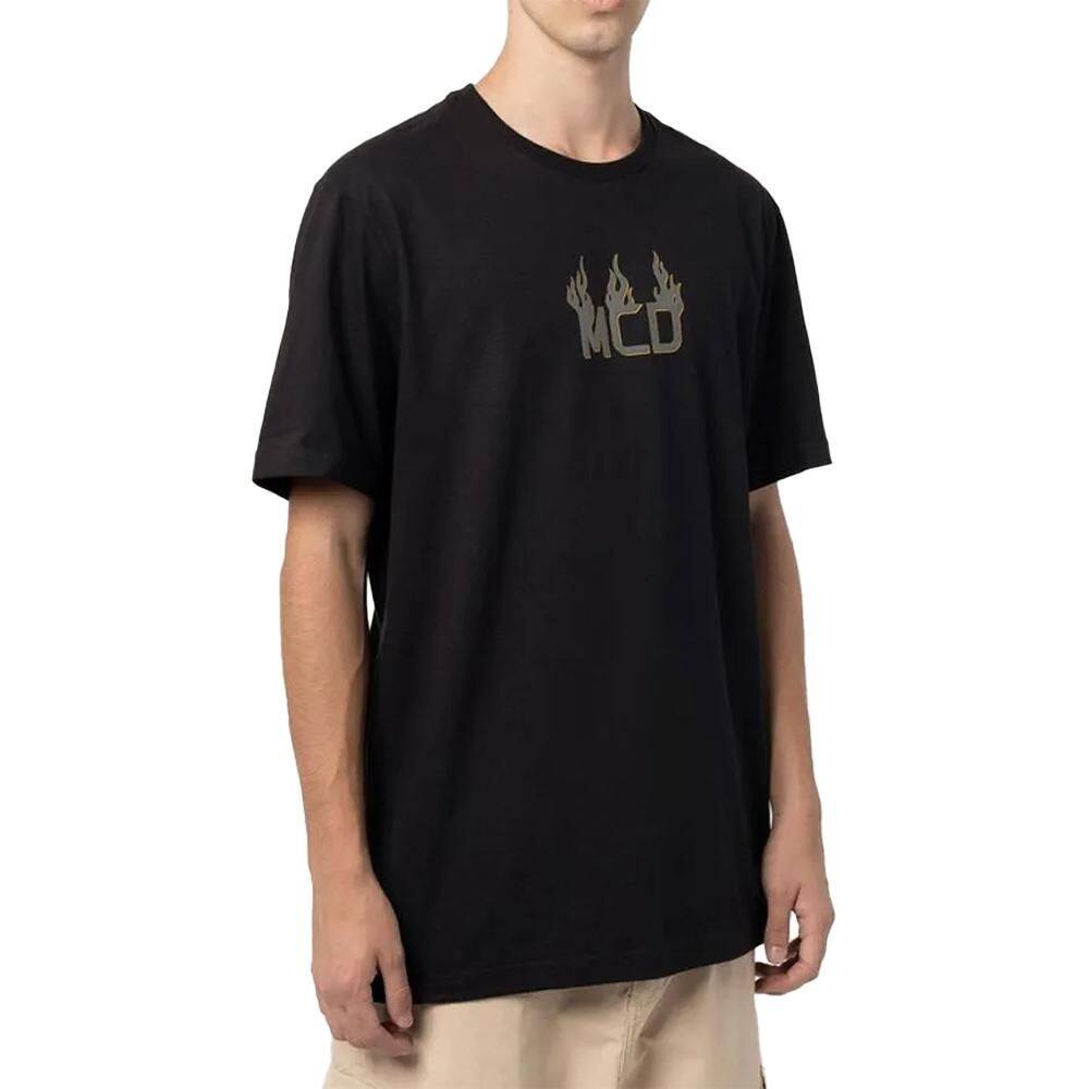 Camiseta MCD MCD Fogo SM25 Masculina Preto