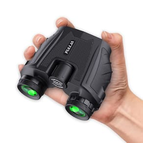 Binóculos FULLJA 12x25 leves de bolso compacto para adultos