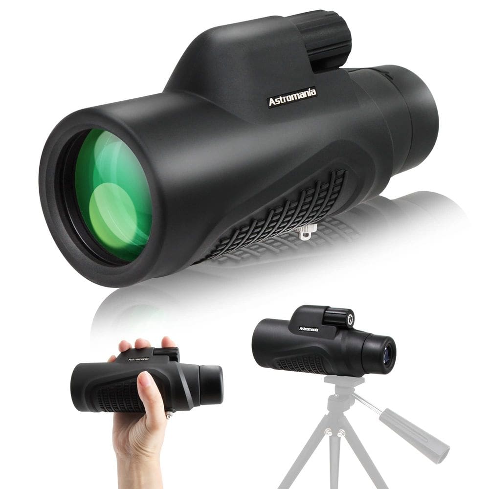 Telescópio monocular Astromania 10x42 HD K9 Prism à prova d`água