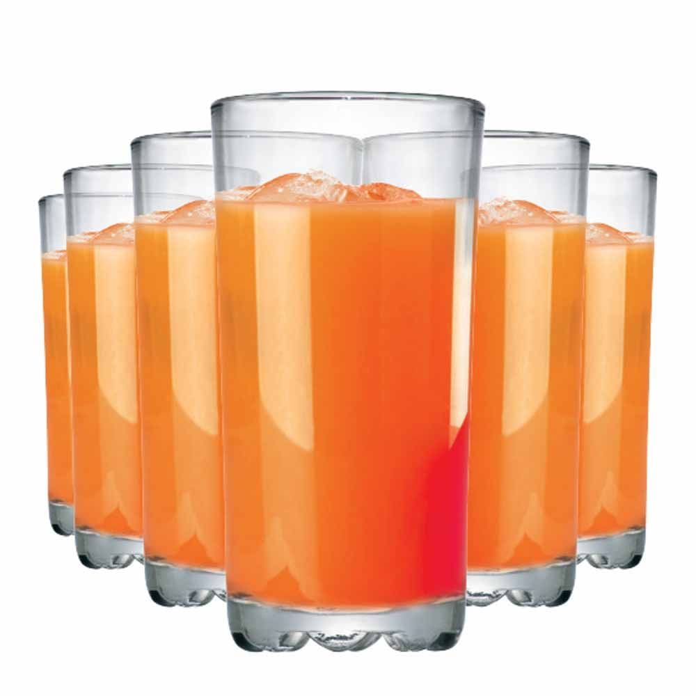 Copo de Vidro Mirage Long Drink 6 Peças 300ml Ruvolo