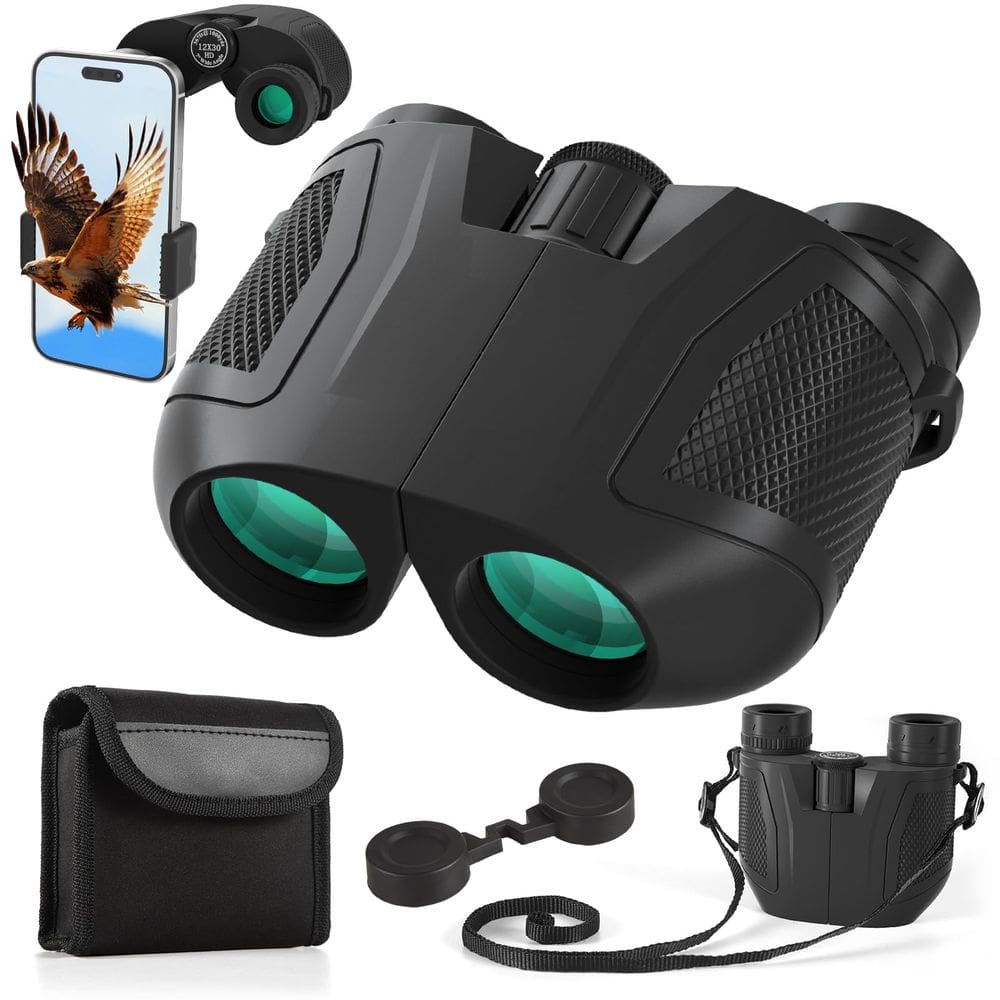 Binóculos URBANCOAST 12x30 Compact para adultos com telefone Adap