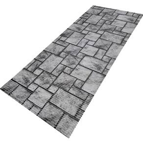 Passadeira Emborrachado Tapete PVC 3 Metro x 45cm Estampa 14