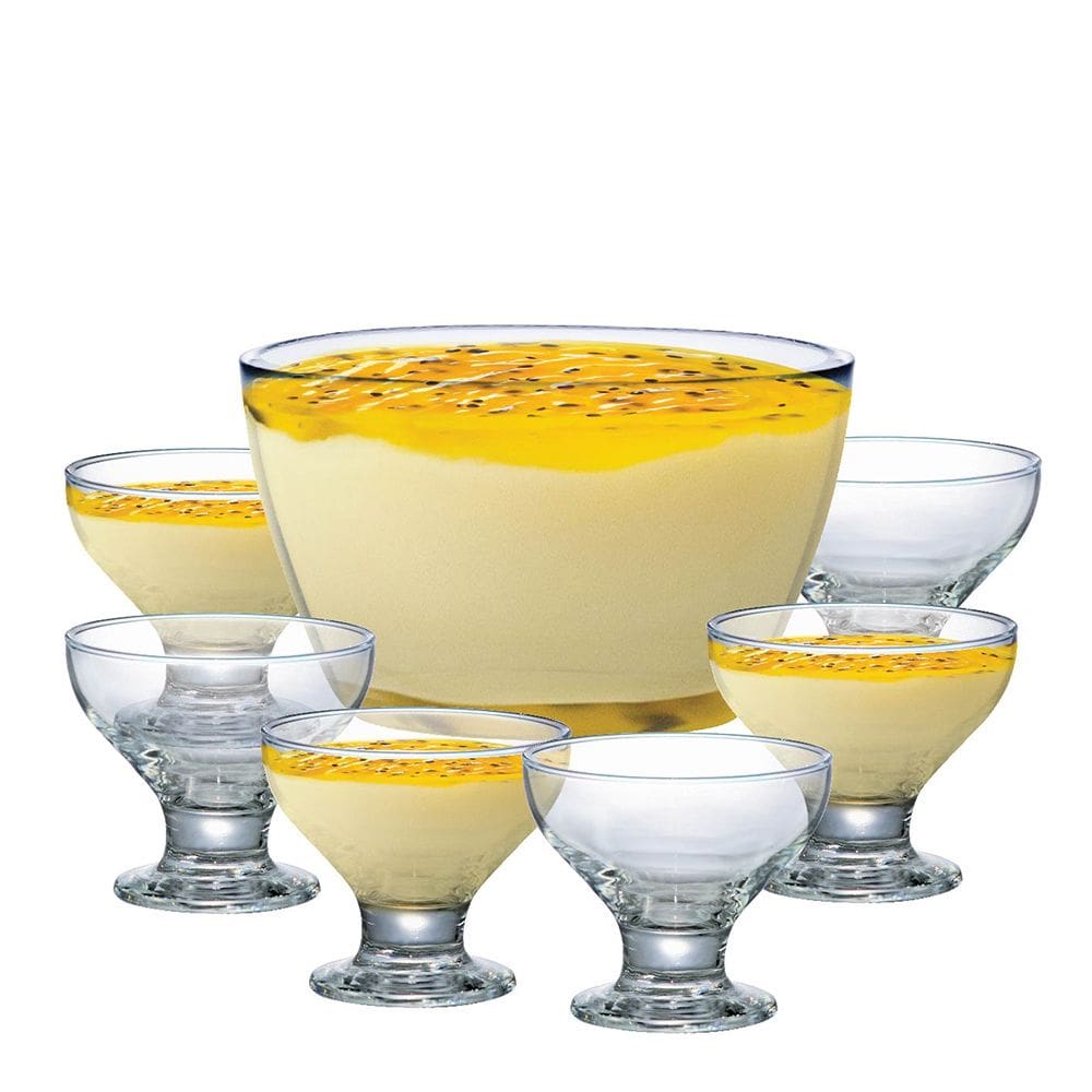 Jogo Taças de Sobremesa New Paradise 7 Peças Ruvolo