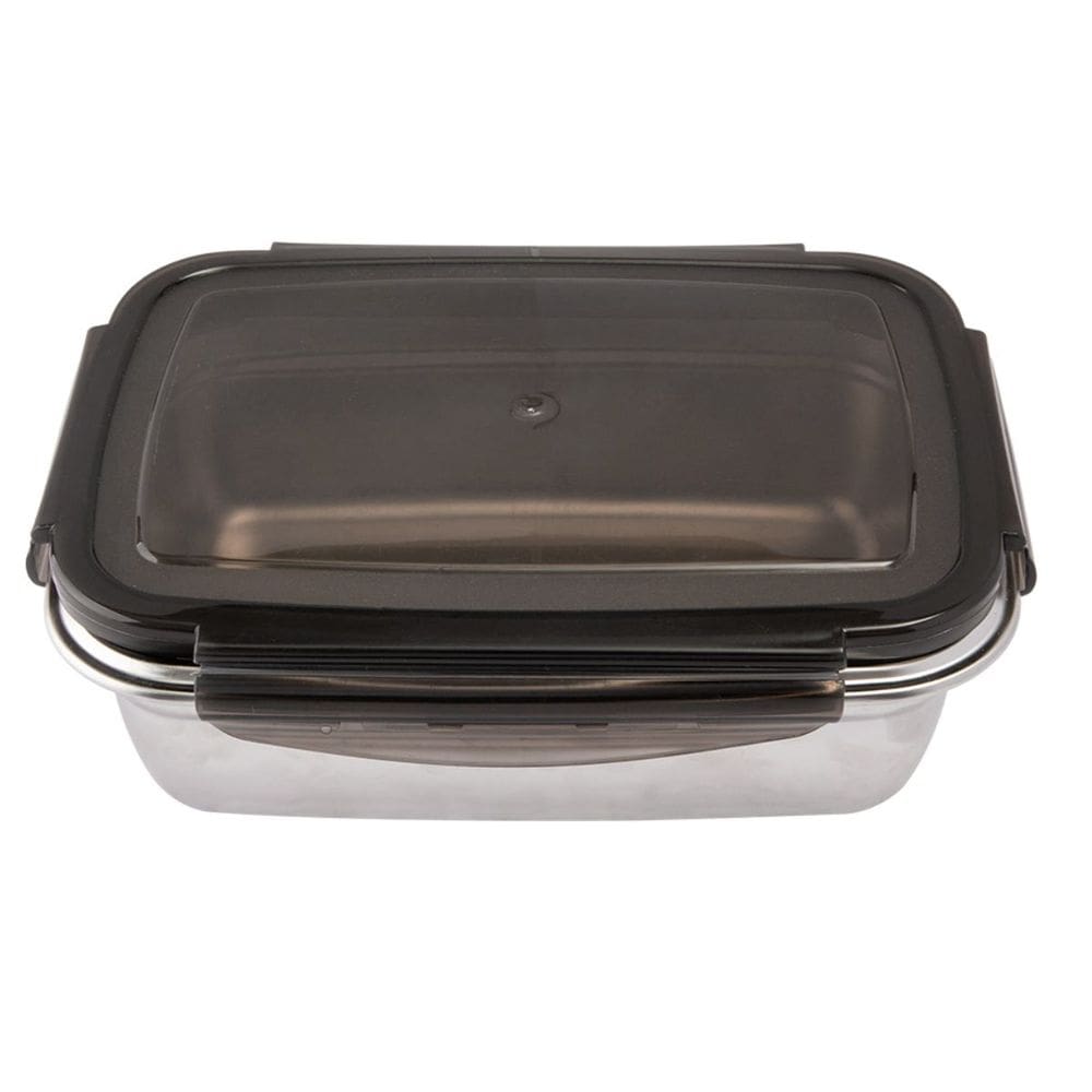 Marmita Lancheira Pote Aço Inox e Tampa de Silicone 850ml