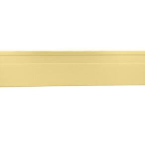 Kit com 30 Barras Rodapé de PVC 7cm x 15mm x 2,40m Master Bariri 72m Marfim