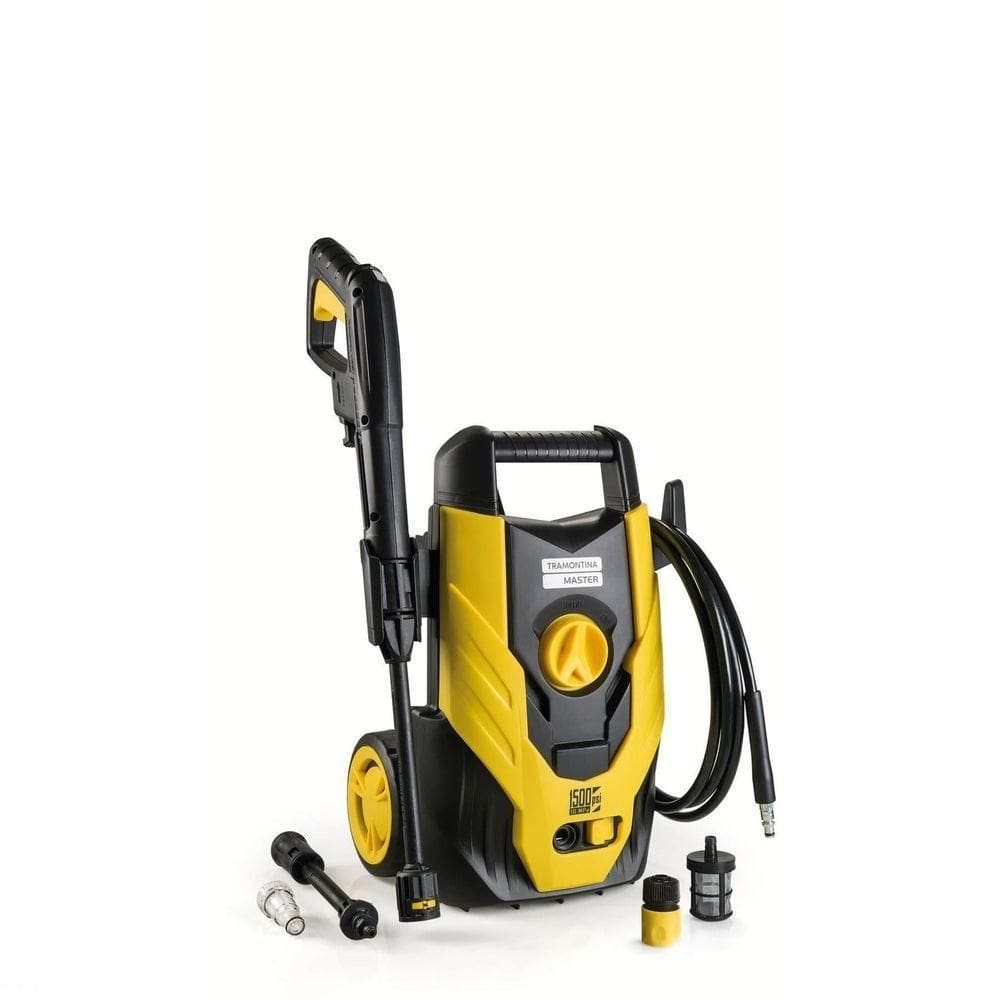 Lavadora De Alta Pressão 1200 W Para Uso Eventual Com Mangueira Alta Pressão 3 M Jato Reg