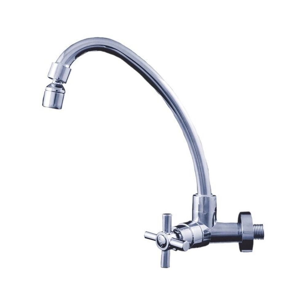 Kit 3 Torneiras Cozinha Cromado Bica Móvel Civitt Cinza