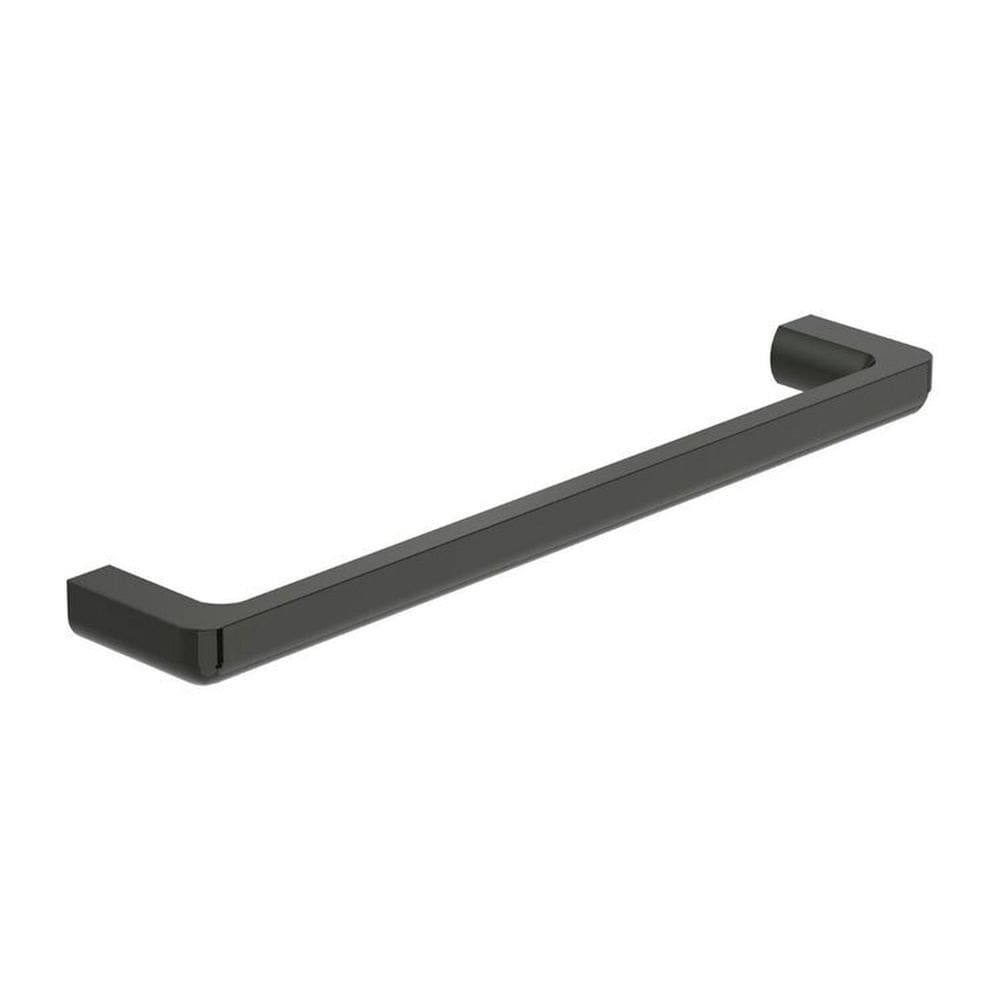 Kit com 2 Toalheiro de Barra 450mm Tempo Titanium Titanium Black