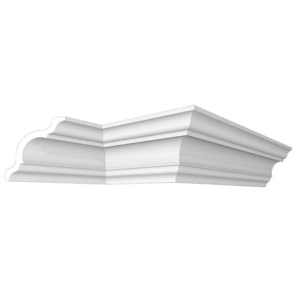 Kit com 5 Barras Roda Teto Up230 Perfil de Poliestireno HomEstar 10m Branco