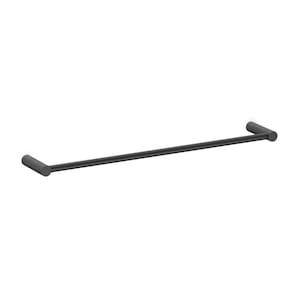 Kit com 2 Toalheiro de Barra 400mm Flow Preto Matte