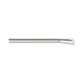 Kit com 10 Barras Roda Teto Perfil de Poliestireno C50 HomEstar 20m Branco