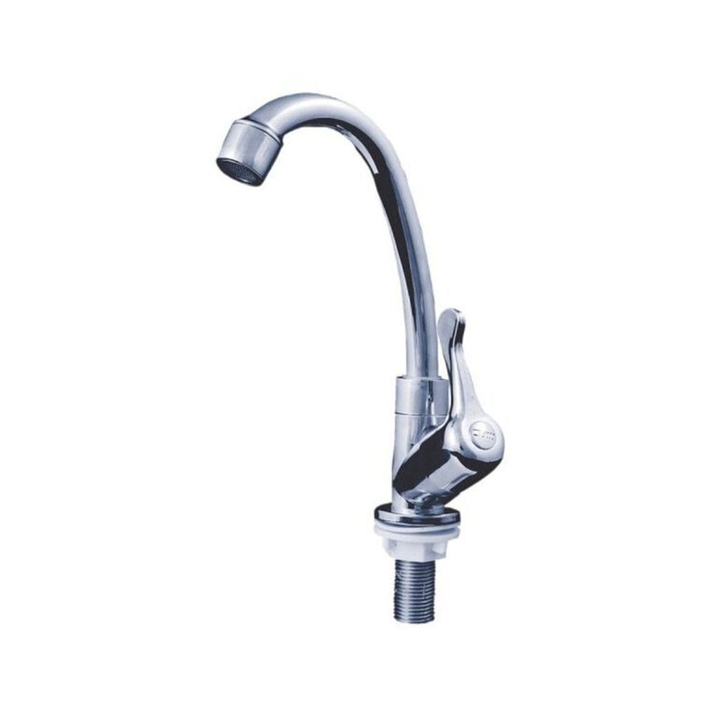 Kit 3 Torneiras de Lavatório Giratótia Cromado Alavanca Civitt Cinza