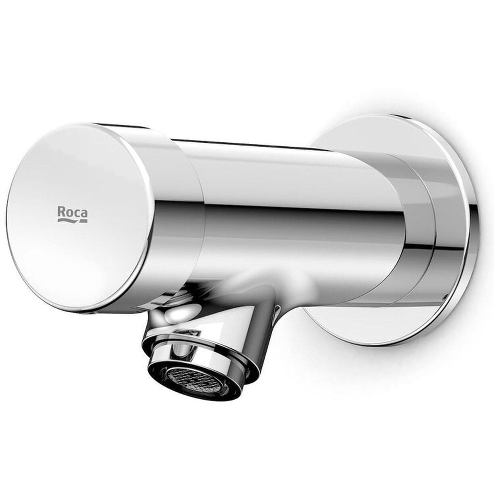 Kit com 3 Torneira para Lavatório de Parede com Fechamento Automático fluent Cromado