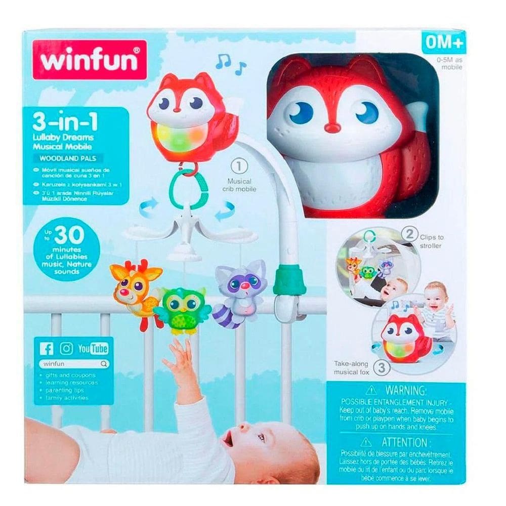 Winfun Mobile Canção De Ninar Para Berço 720015 - Yes Toys
