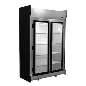 Expositor Auto Serviço Laticínios Fricon 1000 Litros Preto ACFM-1000 - 220V