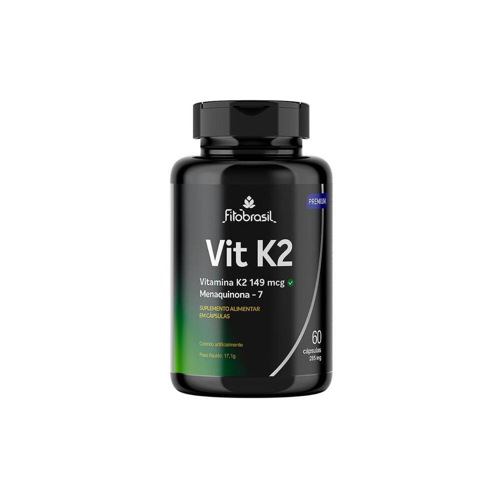 Vitamina k2 Mk-7 149 mcg - 60 cáps - 285mg