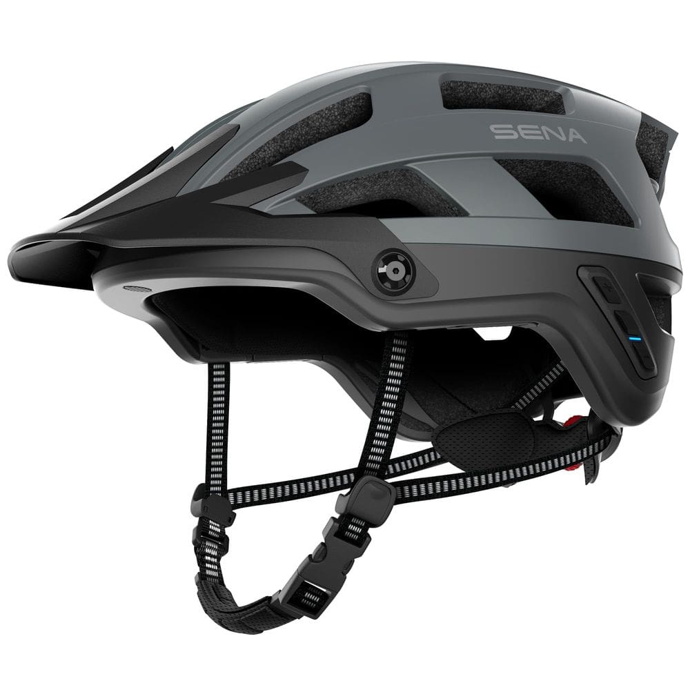Capacete de mountain bike Sena M1 (2021) para adulto - cinza fosco