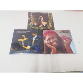 Cd Àurea martins e Jão Senesi / Depontacabeça /Senhora (3CDS