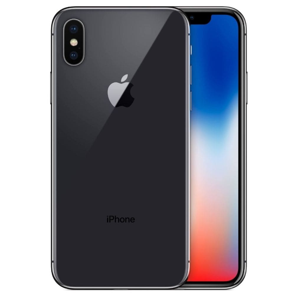 Usado: Iphone X 64 GB Cinza - Sem Touch / Face Id