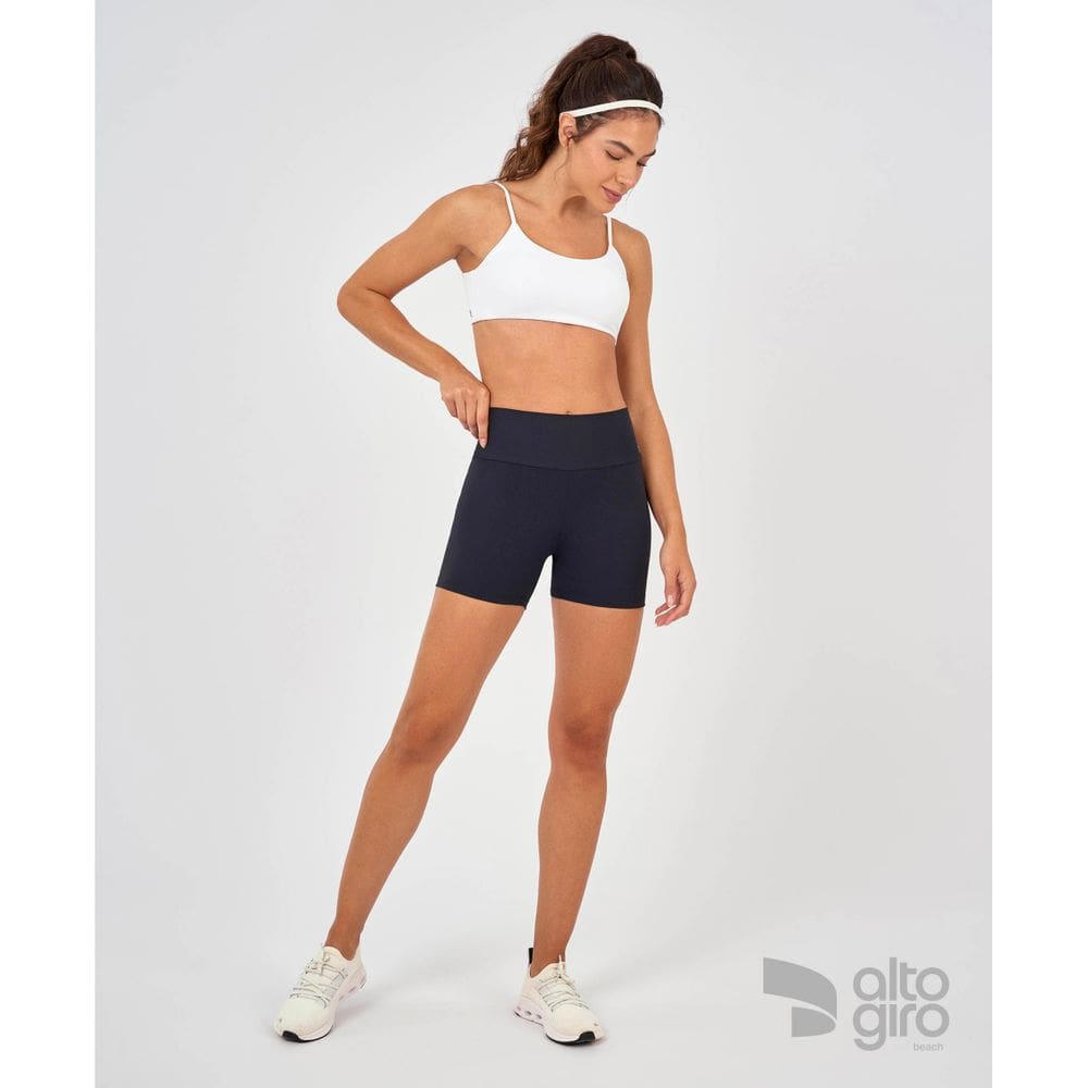 Short Eterno Cos Alto Alto Giro Preto