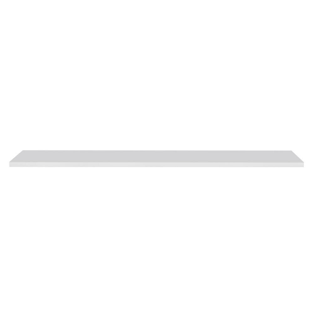 Prateleira Flutuante Para Sala Com Suporte Invisível 91x20cm Yara Branco - Lumil